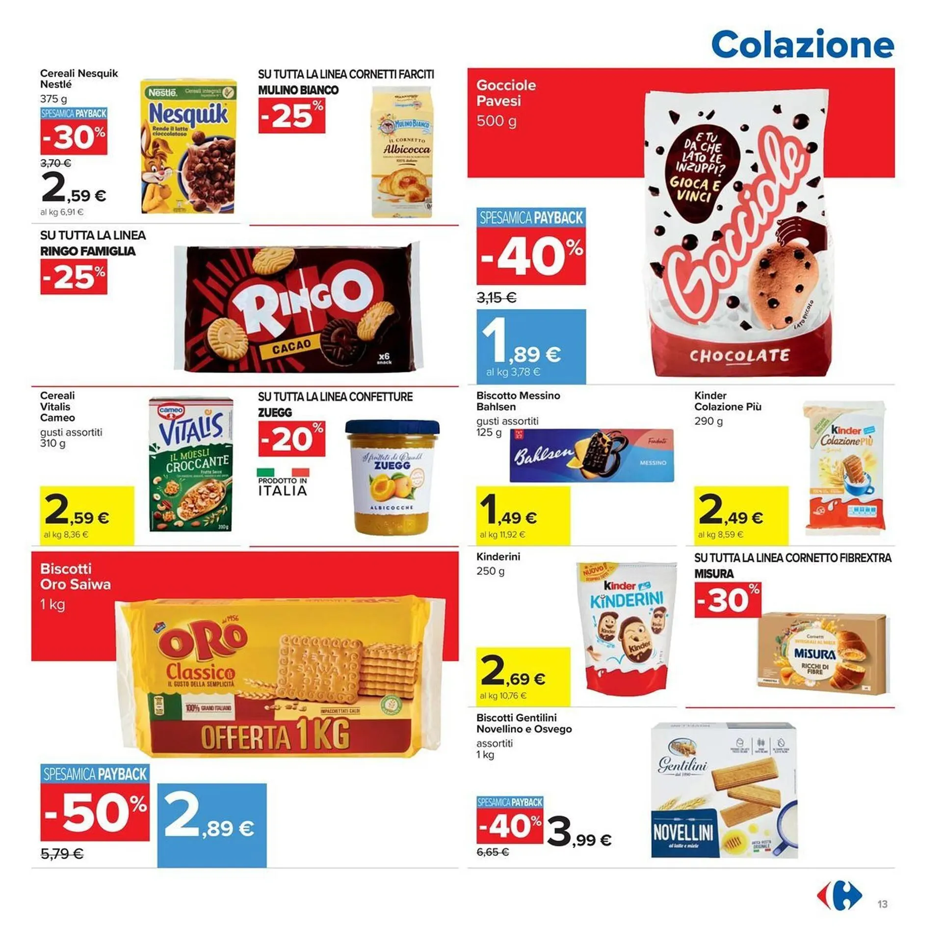 Volantino Carrefour Iper da 23 ottobre a 6 novembre di 2025 - Pagina del volantino 13