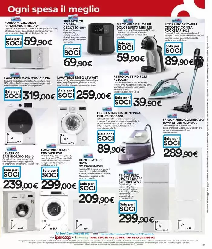 Sconti fino al 50 % da 22 maggio a 4 giugno di 2025 - Pagina del volantino 29