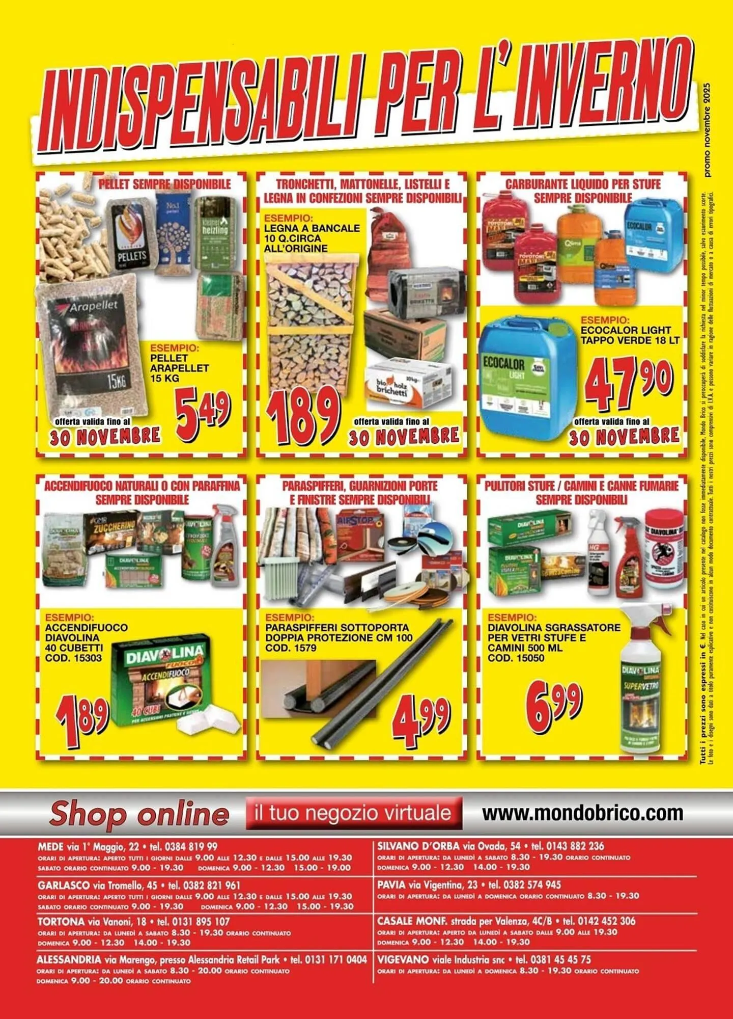 Volantino Mondo Brico da 18 novembre a 6 gennaio di 2026 - Pagina del volantino 24