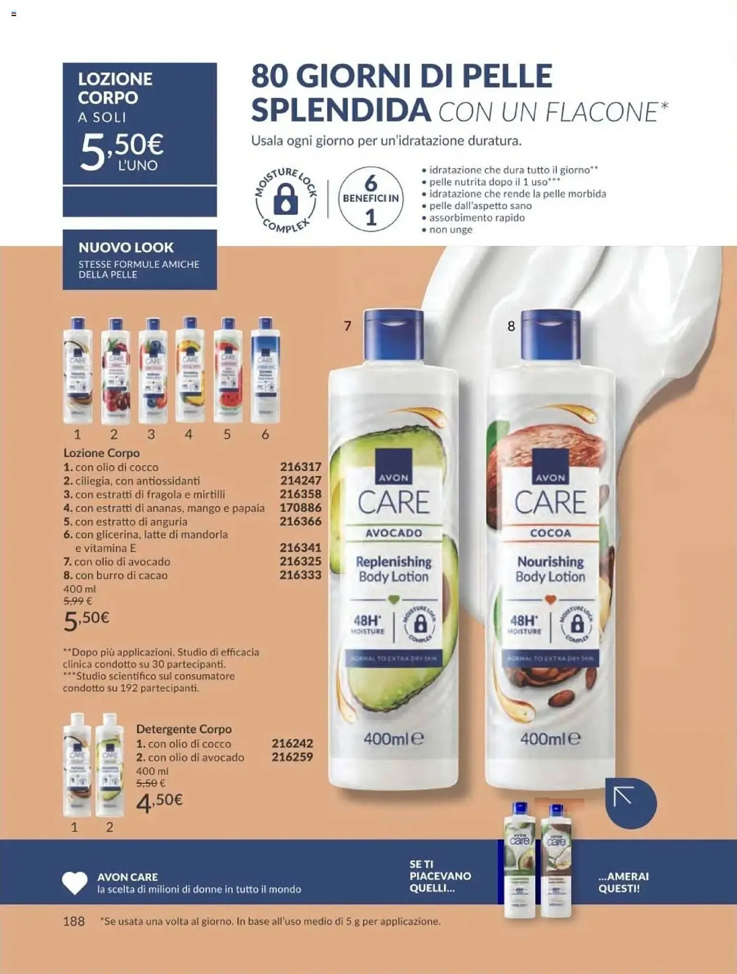 Volantino Avon da 1 aprile a 30 aprile di 2025 - Pagina del volantino 188