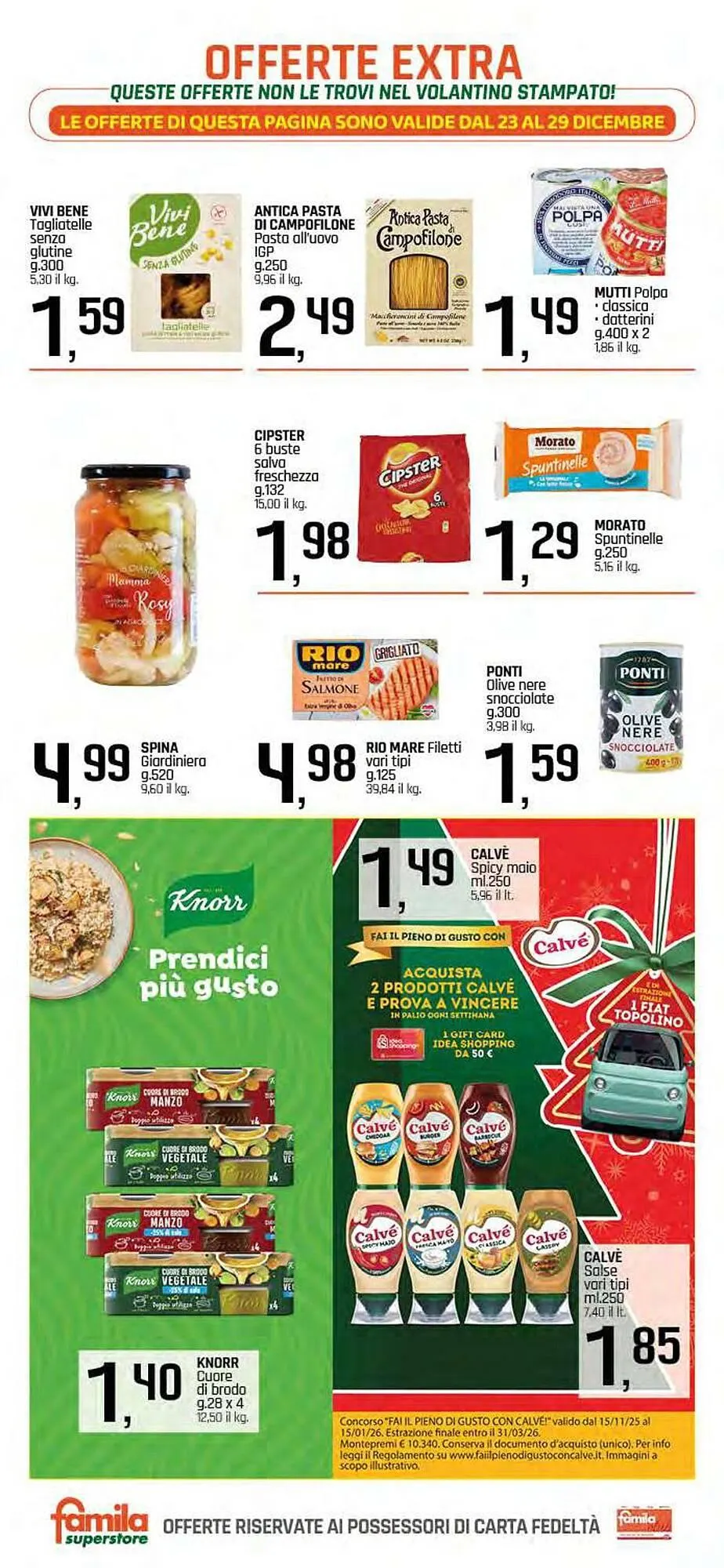 Volantino Famila Superstore da 23 dicembre a 29 dicembre di 2025 - Pagina del volantino 28