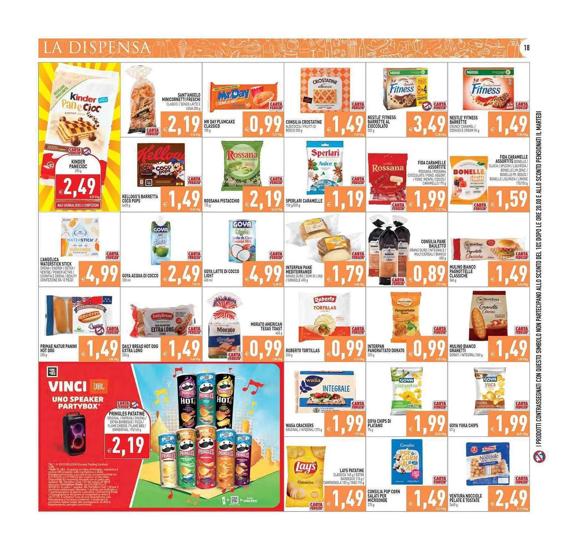 Volantino Iperfamily da 6 agosto a 17 agosto di 2025 - Pagina del volantino 18