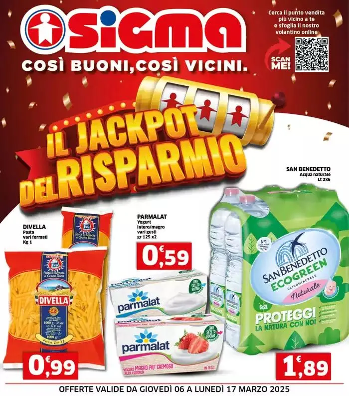 Il jackpot del risparmio da 10 marzo a 17 marzo di 2025 - Pagina del volantino 1