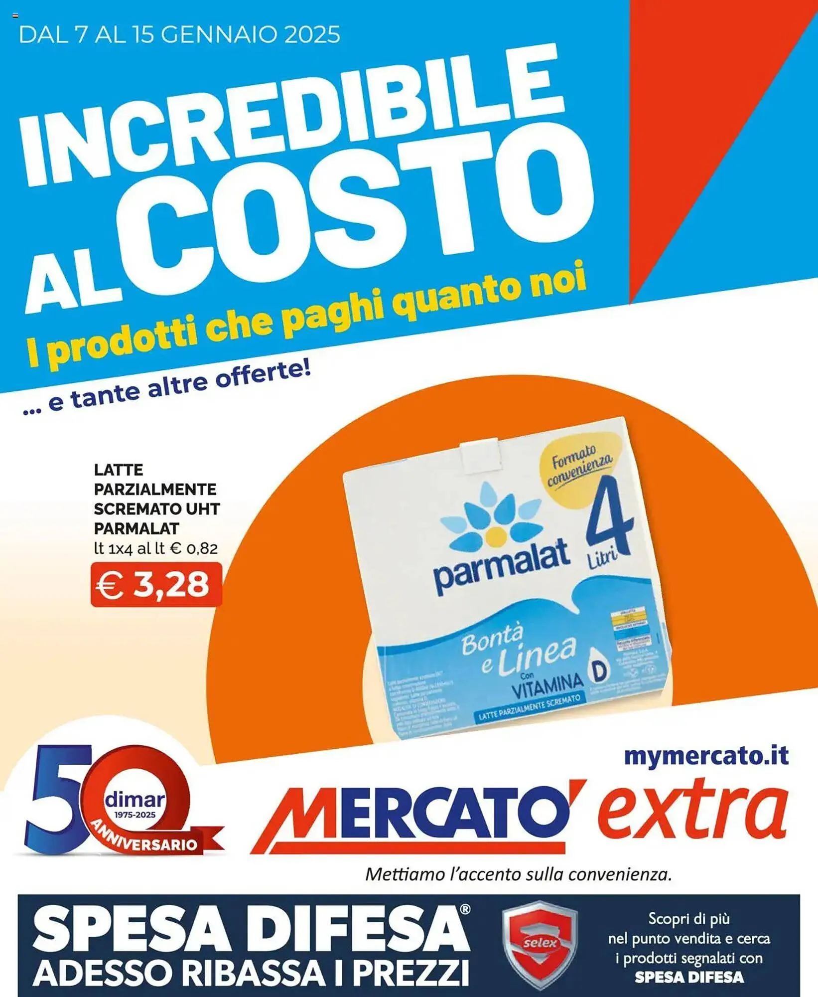 Volantino Mercatò Extra da 7 gennaio a 19 gennaio di 2025 - Pagina del volantino 1