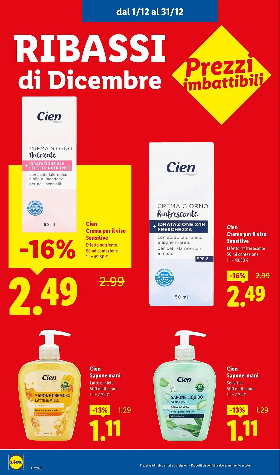 Volantino Lidl da 1 dicembre a 31 dicembre di 2025 - Pagina del volantino 18