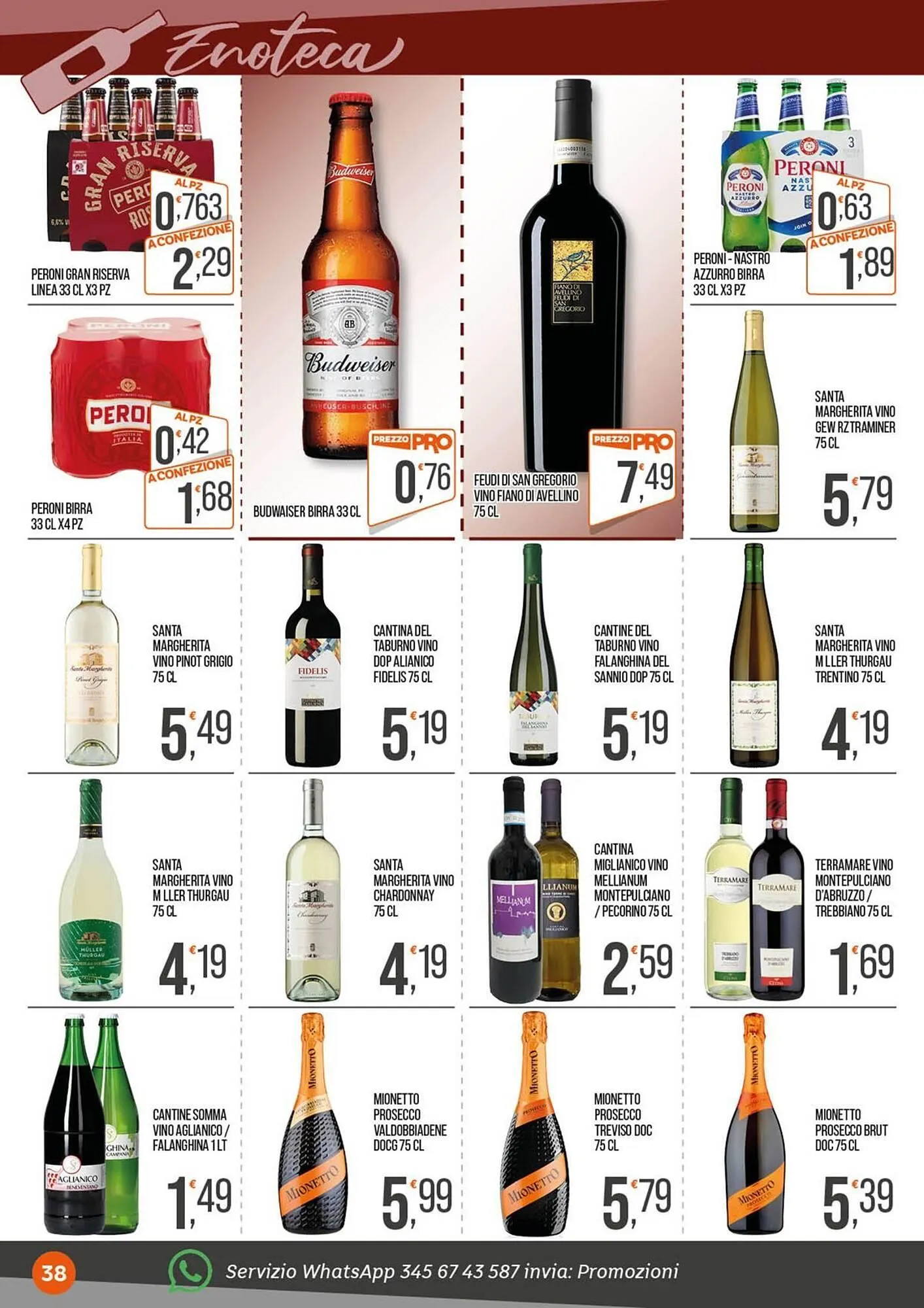 Volantino Cash pro da 20 ottobre a 2 novembre di 2025 - Pagina del volantino 38