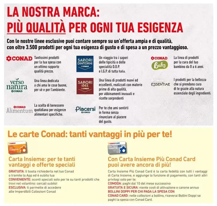 Conad apre a Lizzano! da 5 maggio a 14 maggio di 2025 - Pagina del volantino 3