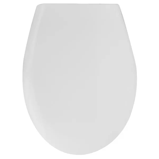 Sedile wc serie magia bianco bianco cerniere in plastica soft close