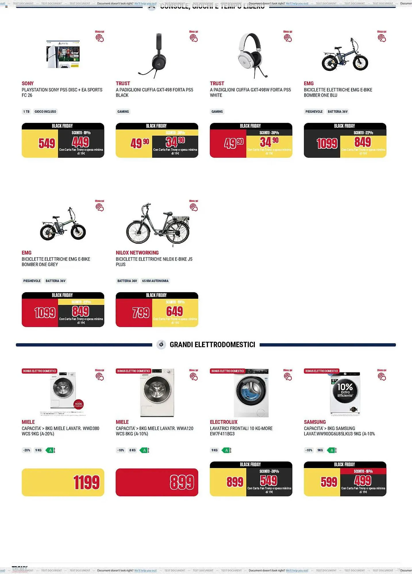 Volantino Trony da 25 novembre a 3 dicembre di 2025 - Pagina del volantino 18