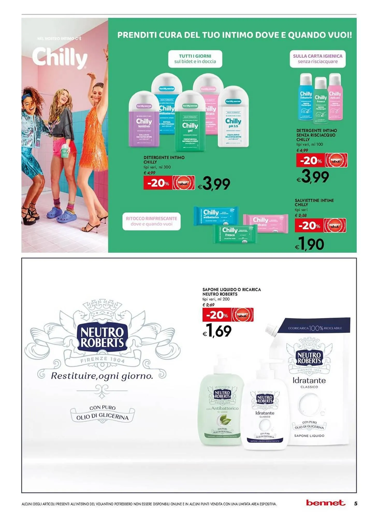 Volantino Bennet da 27 dicembre a 7 gennaio di 2026 - Pagina del volantino 5