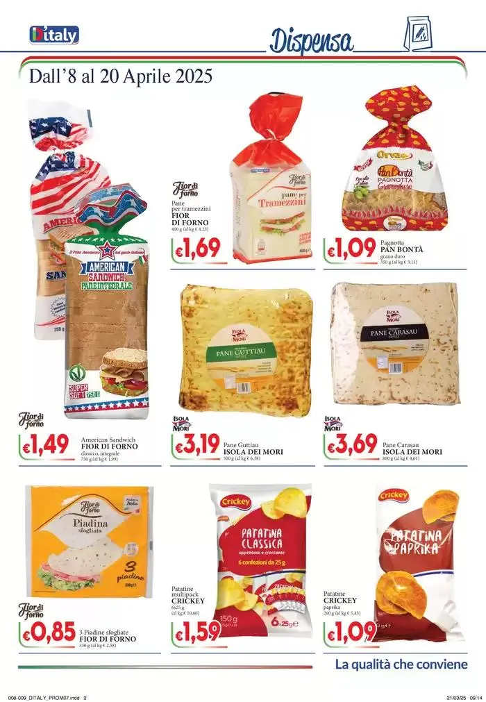 Buona Pasqua da 8 aprile a 20 aprile di 2025 - Pagina del volantino 9