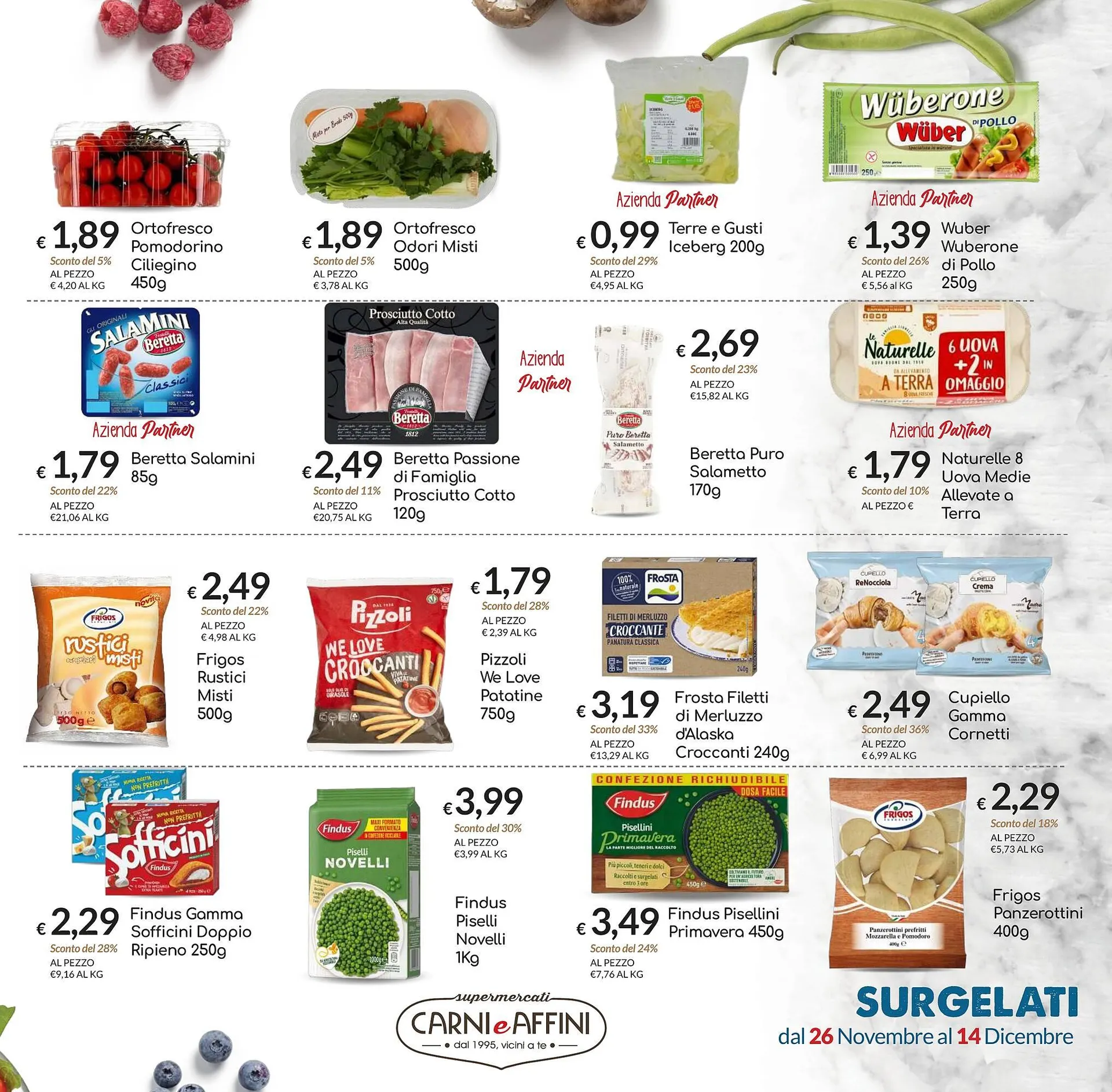 Volantino Carni e Affini Supermercati da 26 novembre a 14 dicembre di 2025 - Pagina del volantino 11