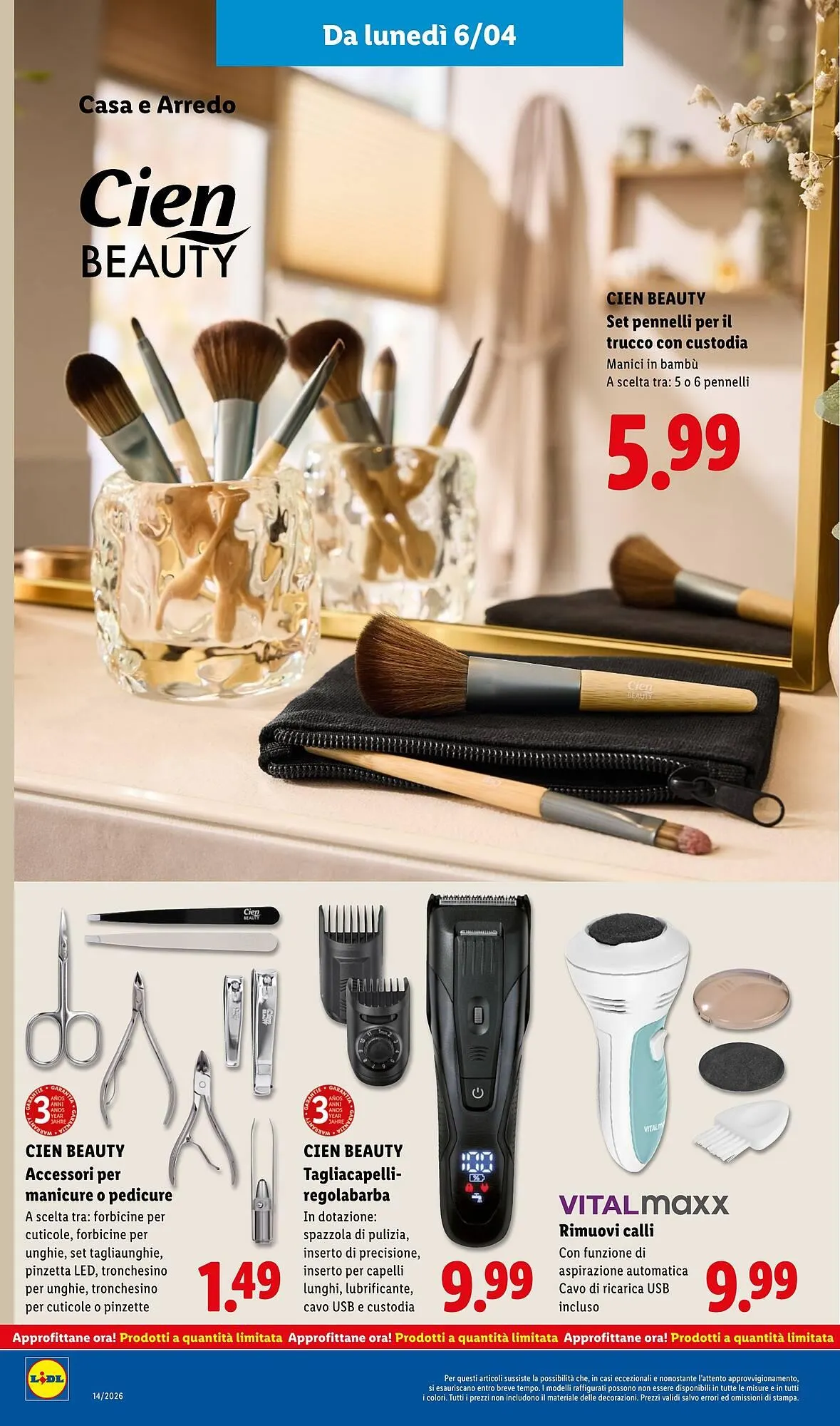 Volantino Lidl da 30 marzo a 8 aprile di 2026 - Pagina del volantino 62