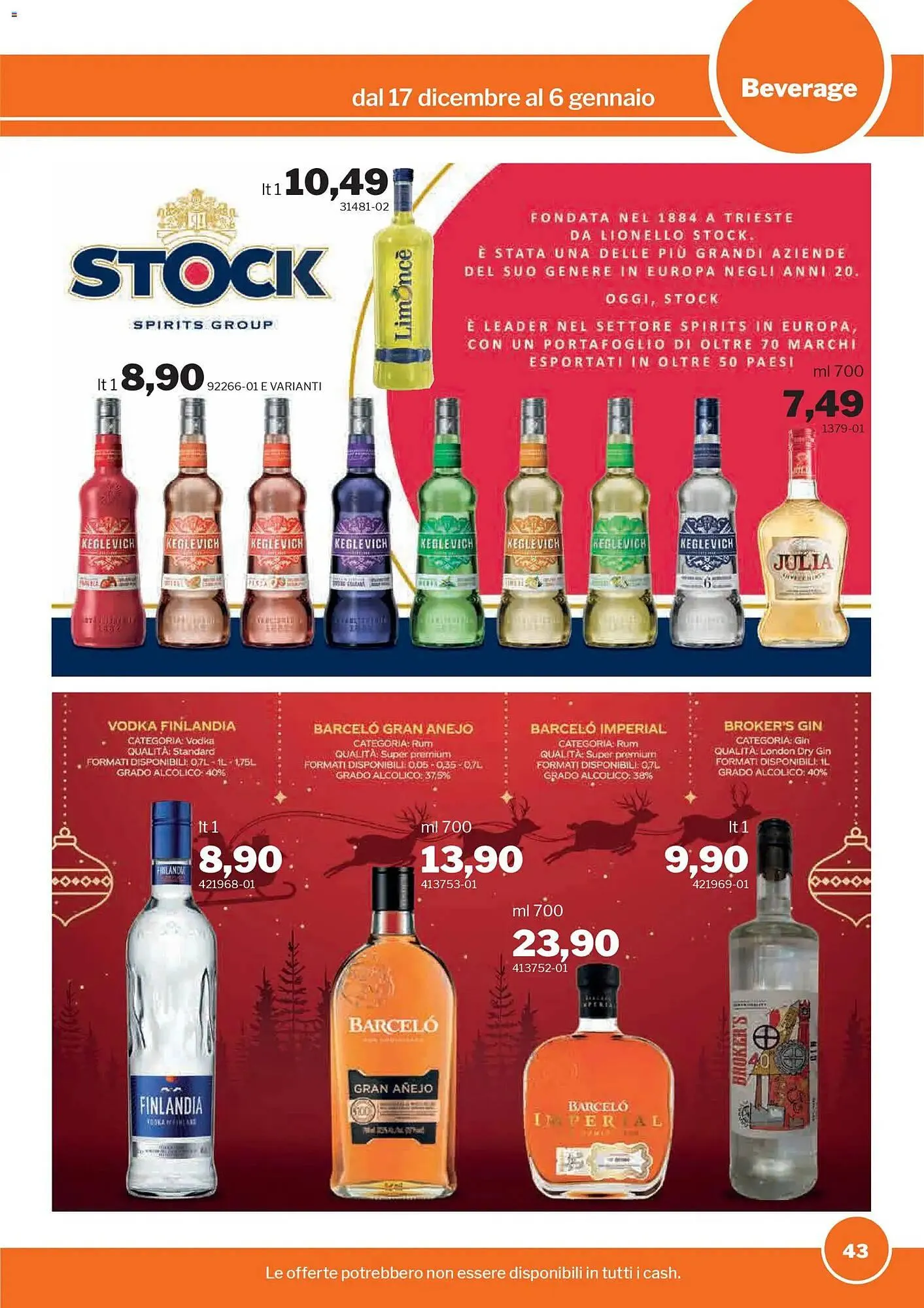 Volantino GrosMarket da 17 dicembre a 6 gennaio di 2026 - Pagina del volantino 43