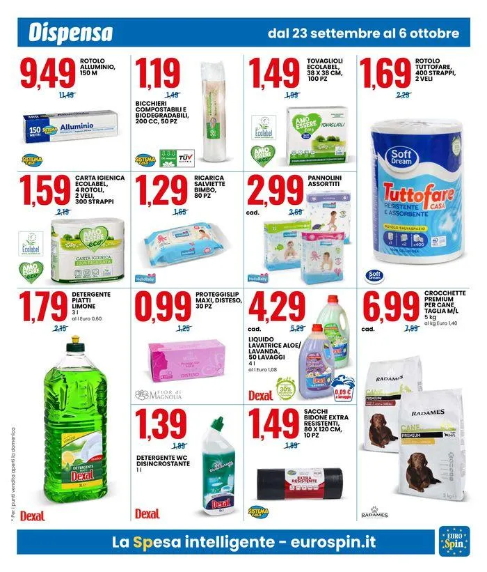La spesa intelligente da 23 settembre a 6 ottobre di 2024 - Pagina del volantino 5