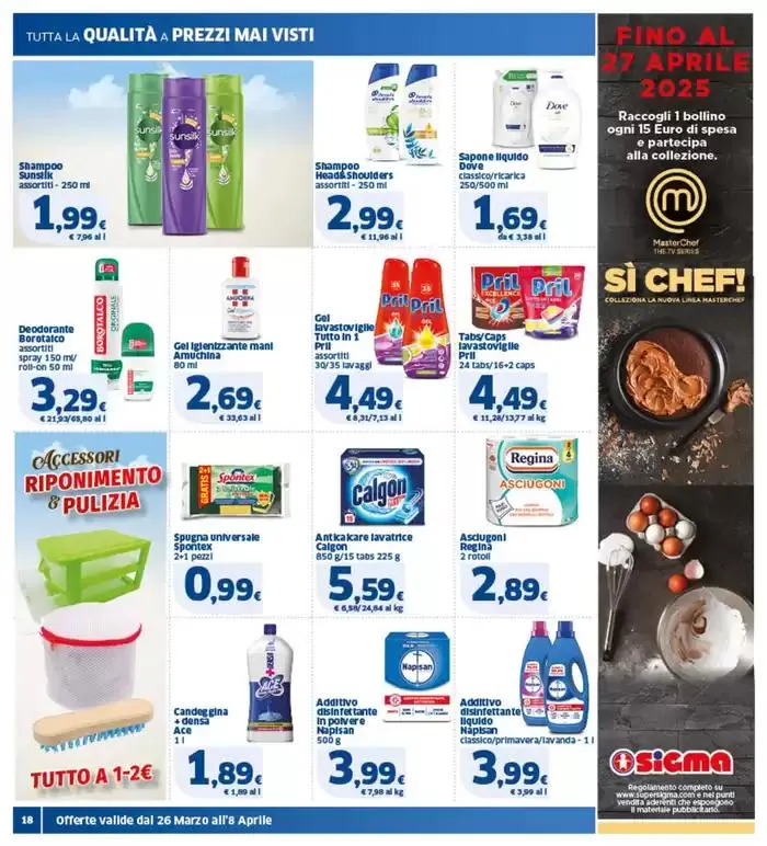 Grandi sconti da 26 marzo a 8 aprile di 2025 - Pagina del volantino 18
