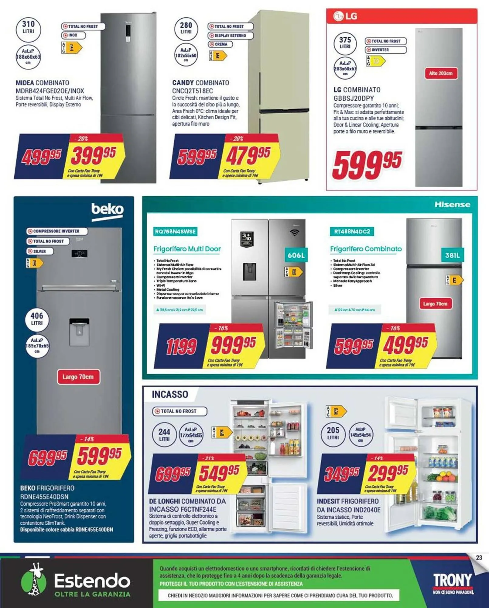 Volantino Trony da 27 dicembre a 14 gennaio di 2026 - Pagina del volantino 23