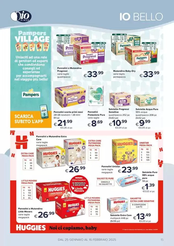 Coccole d'inverno da 25 gennaio a 16 febbraio di 2025 - Pagina del volantino 15
