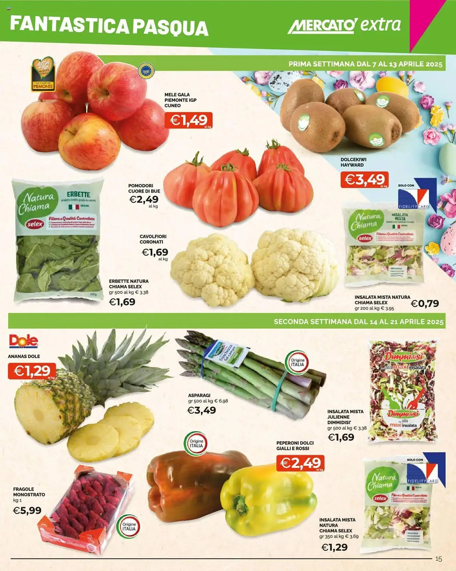 Volantino Mercatò Extra da 7 aprile a 21 aprile di 2025 - Pagina del volantino 15