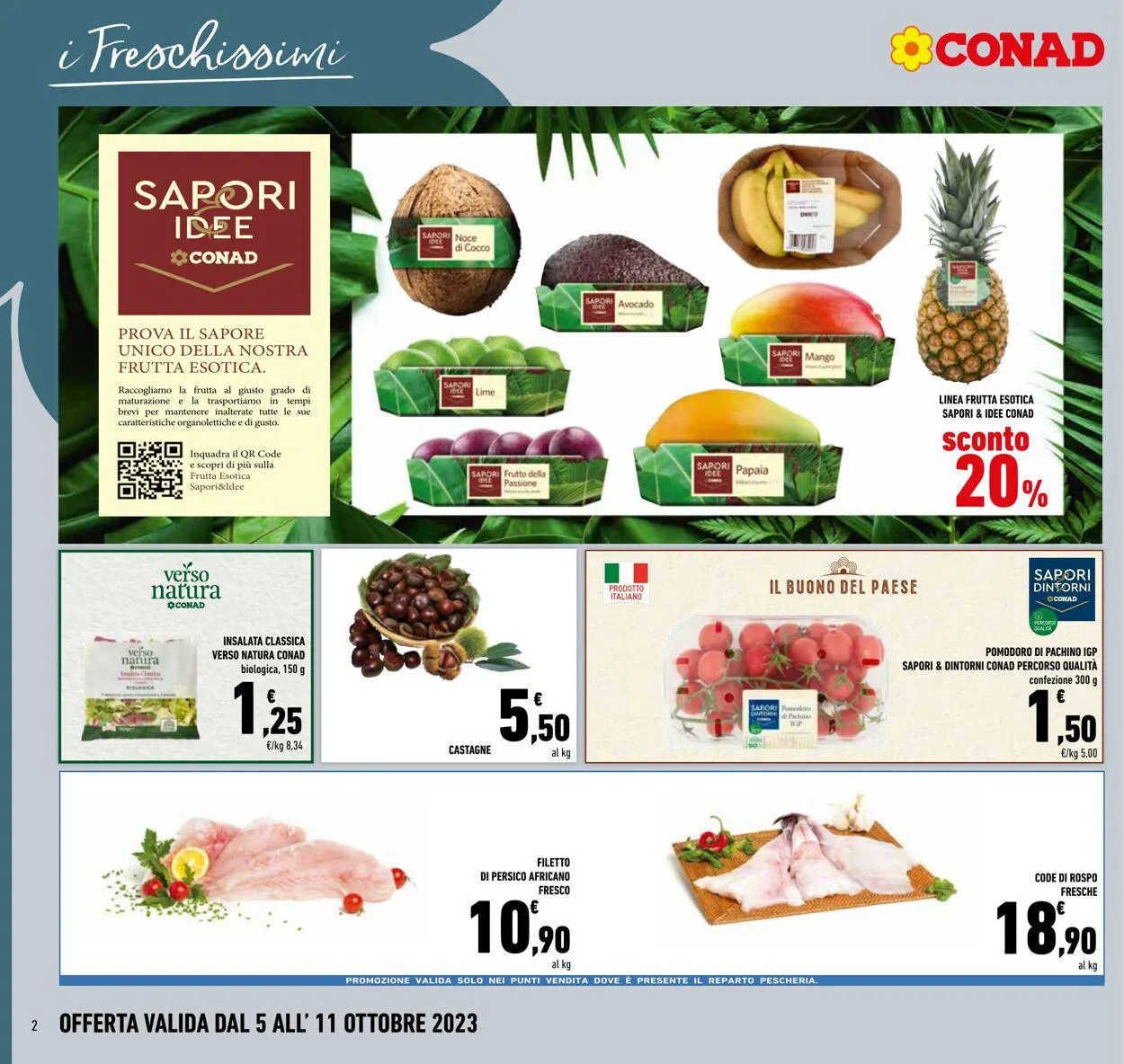 Conad - Milano Volantino attuale da 5 ottobre a 11 ottobre di 2023 - Pagina del volantino 2