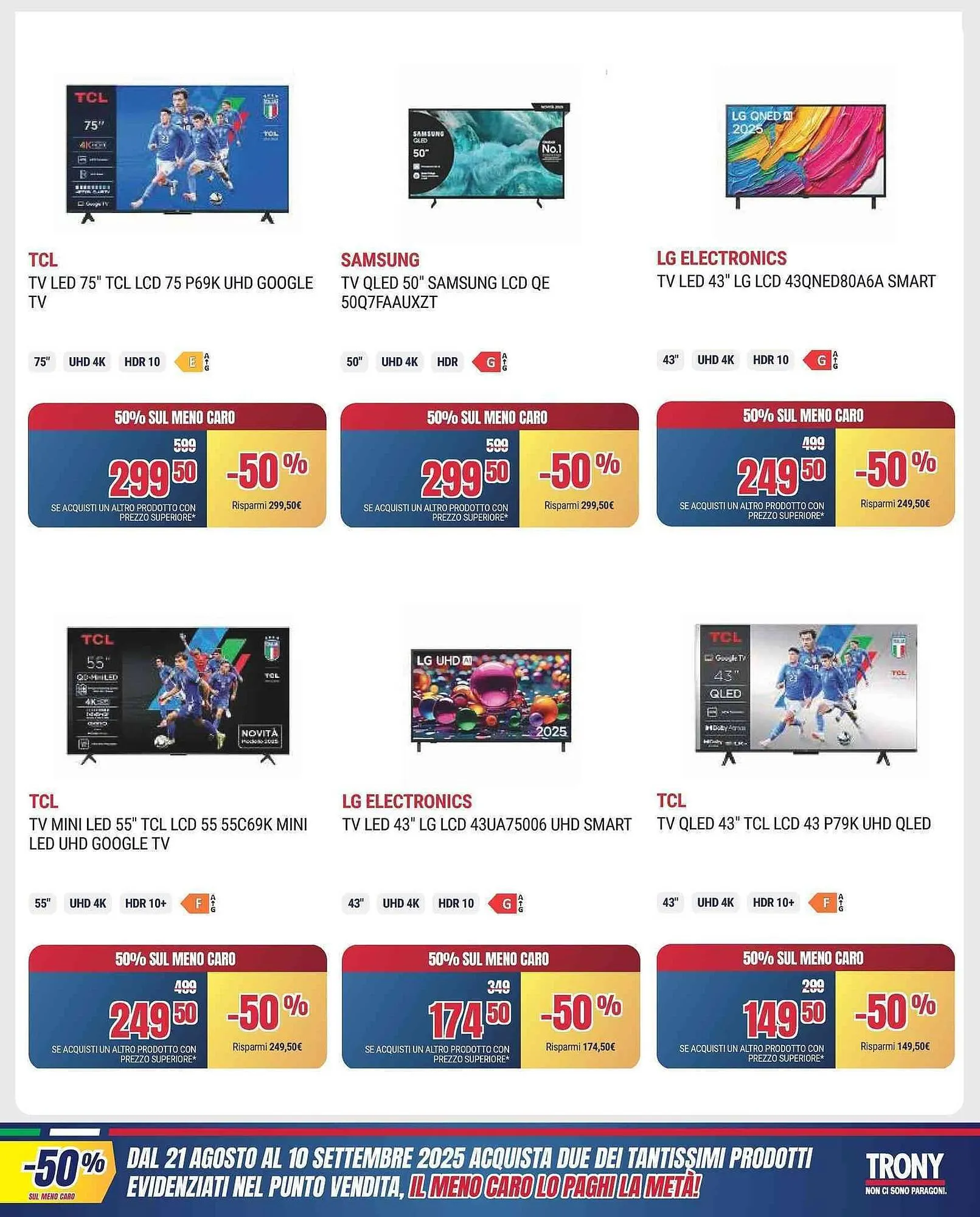 Volantino Trony da 21 agosto a 10 settembre di 2025 - Pagina del volantino 23