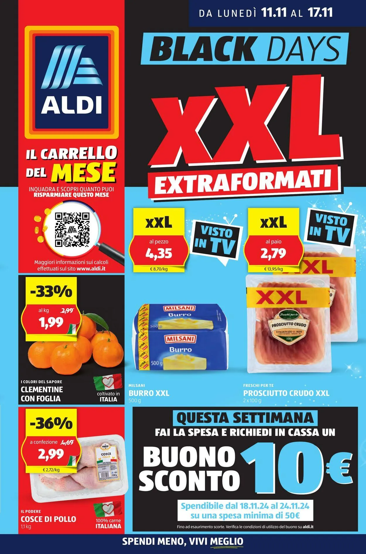 Aldi Volantino attuale da 11 novembre a 17 novembre di 2024 - Pagina del volantino 1