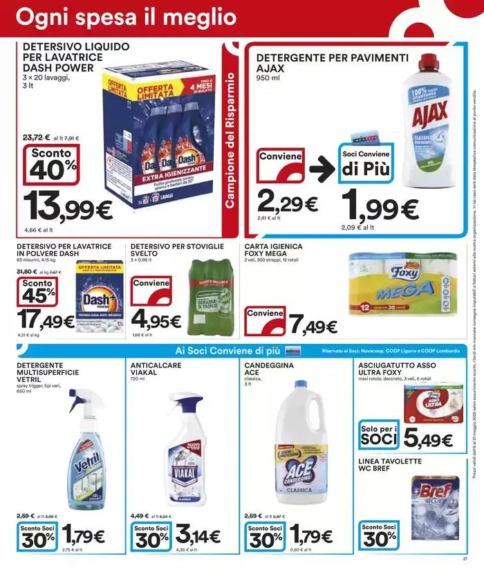 Grandi marche da 8 maggio a 21 maggio di 2025 - Pagina del volantino 27