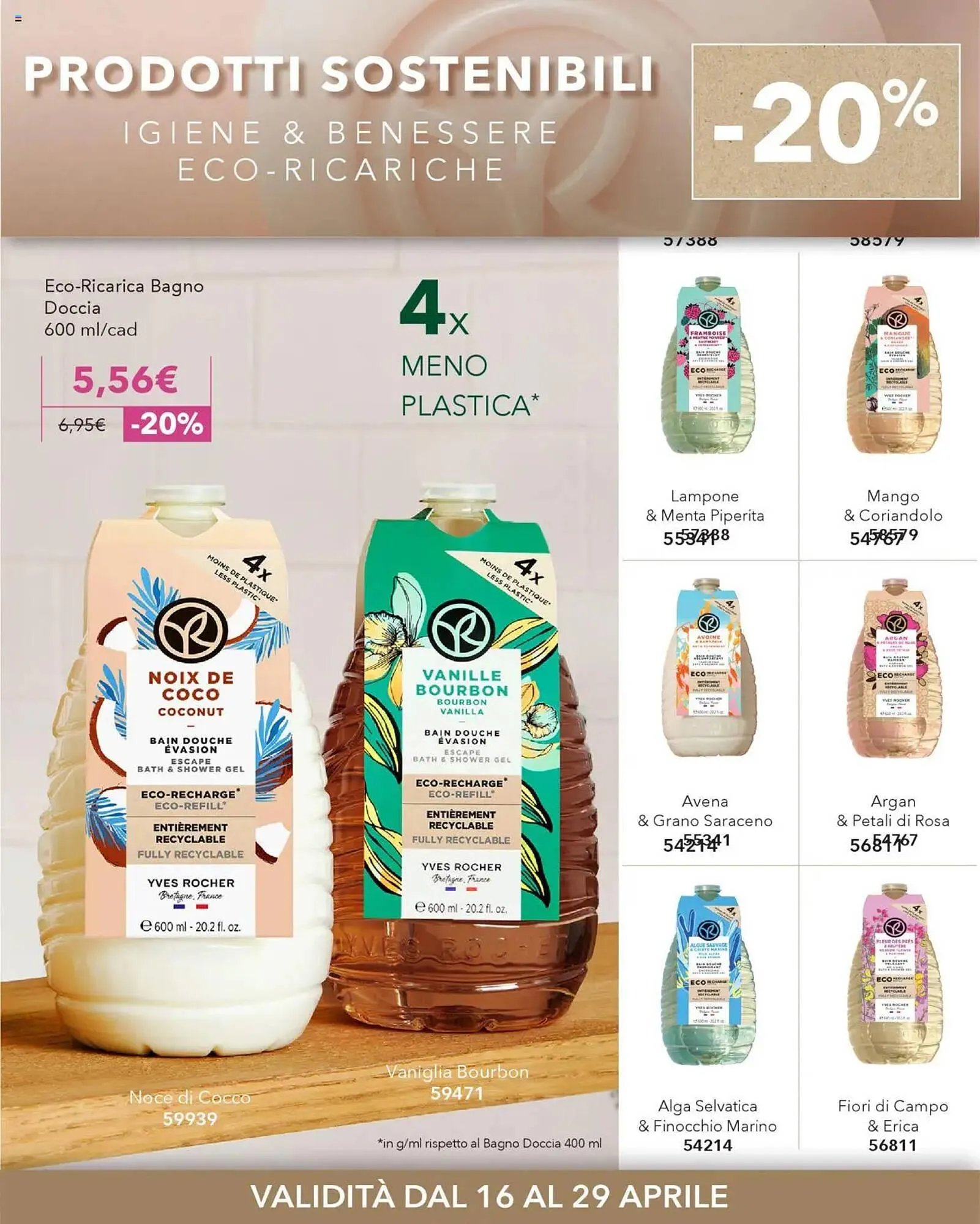 Volantino Yves Rocher da 16 aprile a 29 aprile di 2025 - Pagina del volantino 3