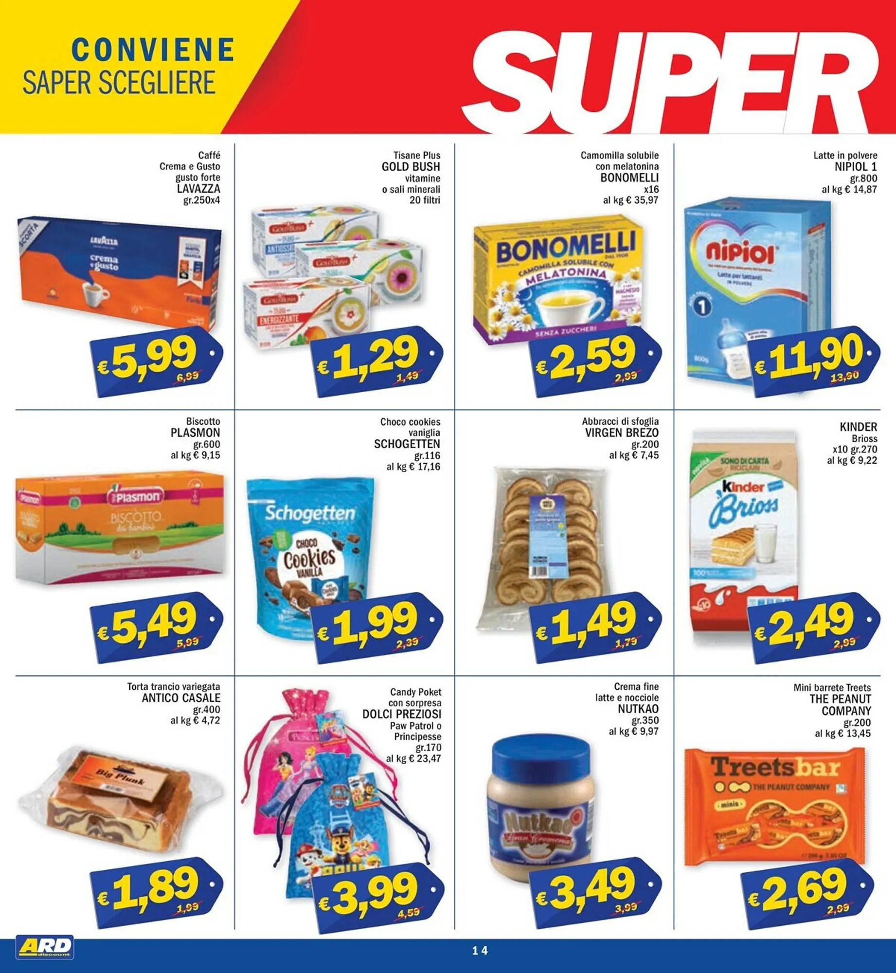 Volantino Ard Discount da 12 ottobre a 22 ottobre di 2023 - Pagina del volantino 14