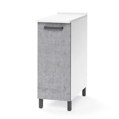 Base cucina 30 cm 1 anta cemento