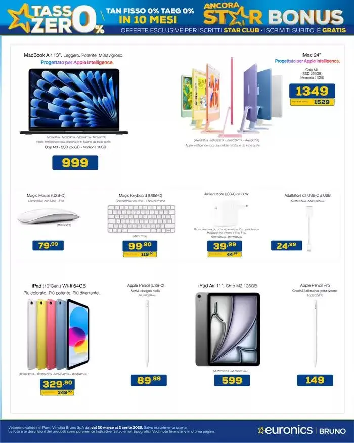 Star Bonus continua -100 euro da 20 marzo a 2 aprile di 2025 - Pagina del volantino 21