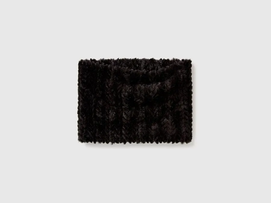 Scaldacollo in pellicceta sintetica