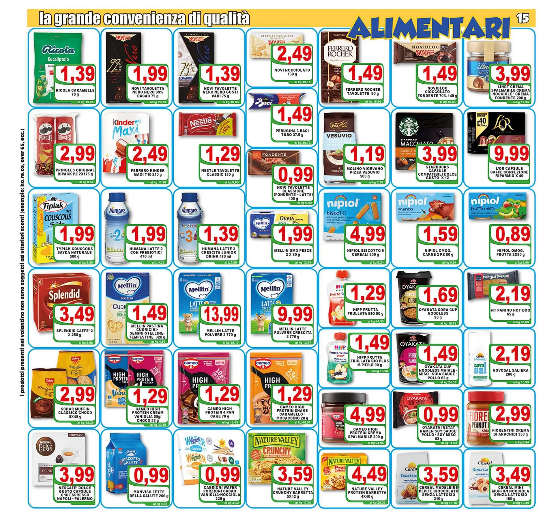Volantino Top Supermercati da 15 novembre a 23 novembre di 2023 - Pagina del volantino 15
