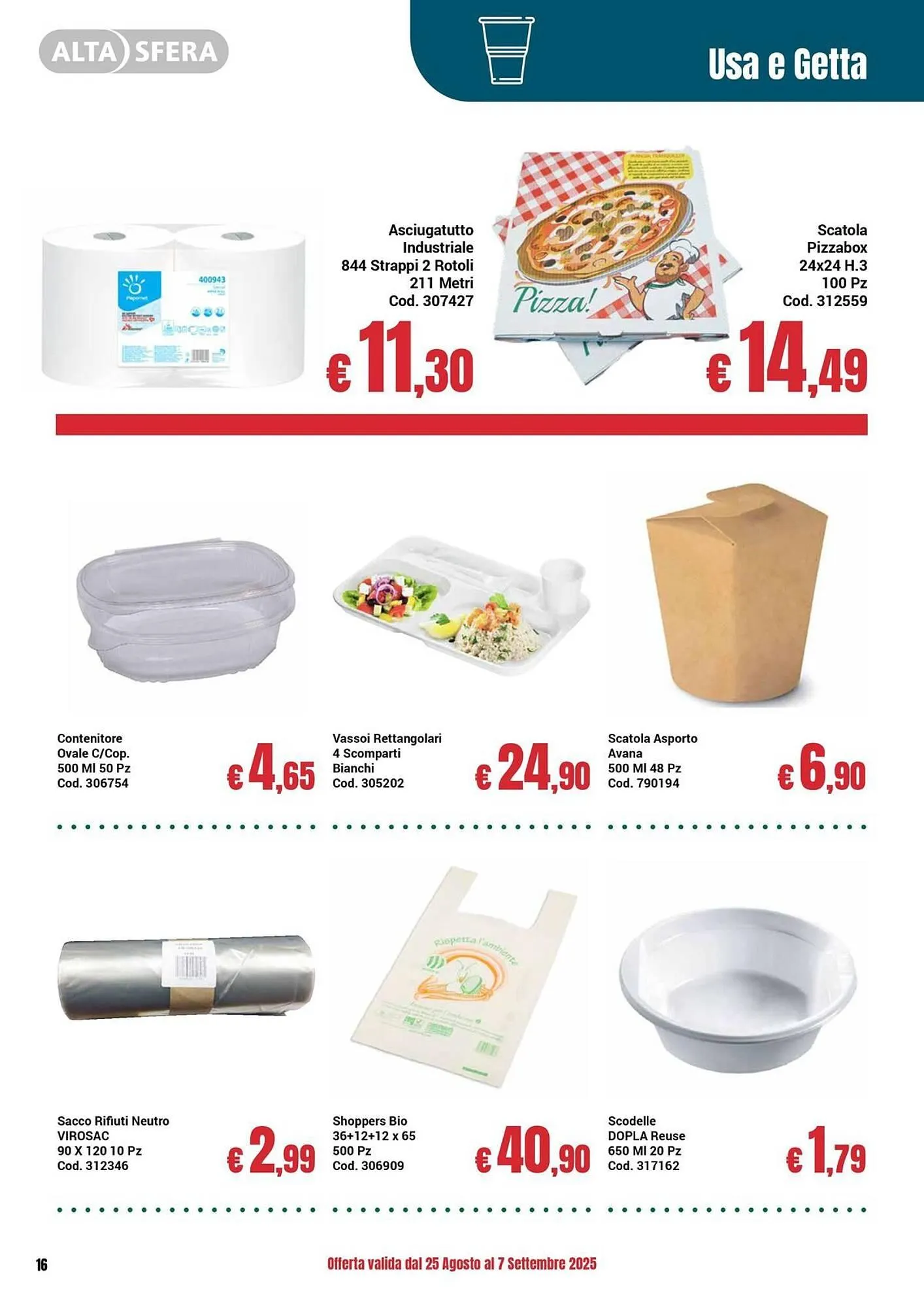 Volantino Centro Cash da 25 agosto a 7 settembre di 2025 - Pagina del volantino 16