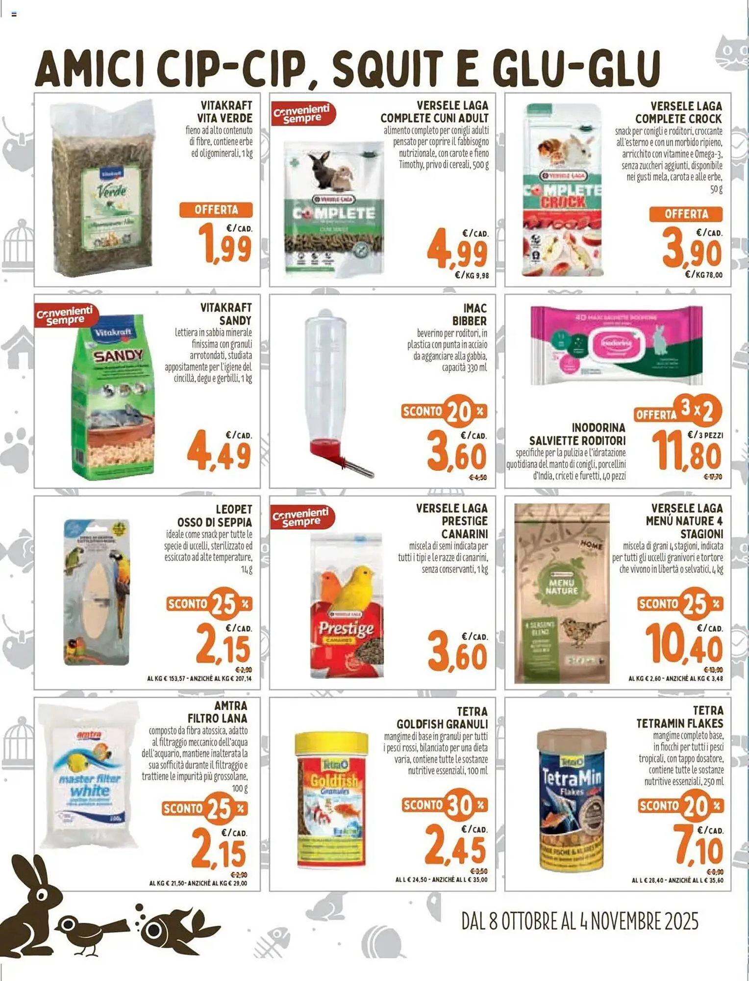 Volantino Pet Store Conad da 8 ottobre a 4 novembre di 2025 - Pagina del volantino 6