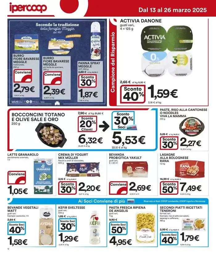 Sconti 30% - 40% - 50% da 13 marzo a 26 marzo di 2025 - Pagina del volantino 12