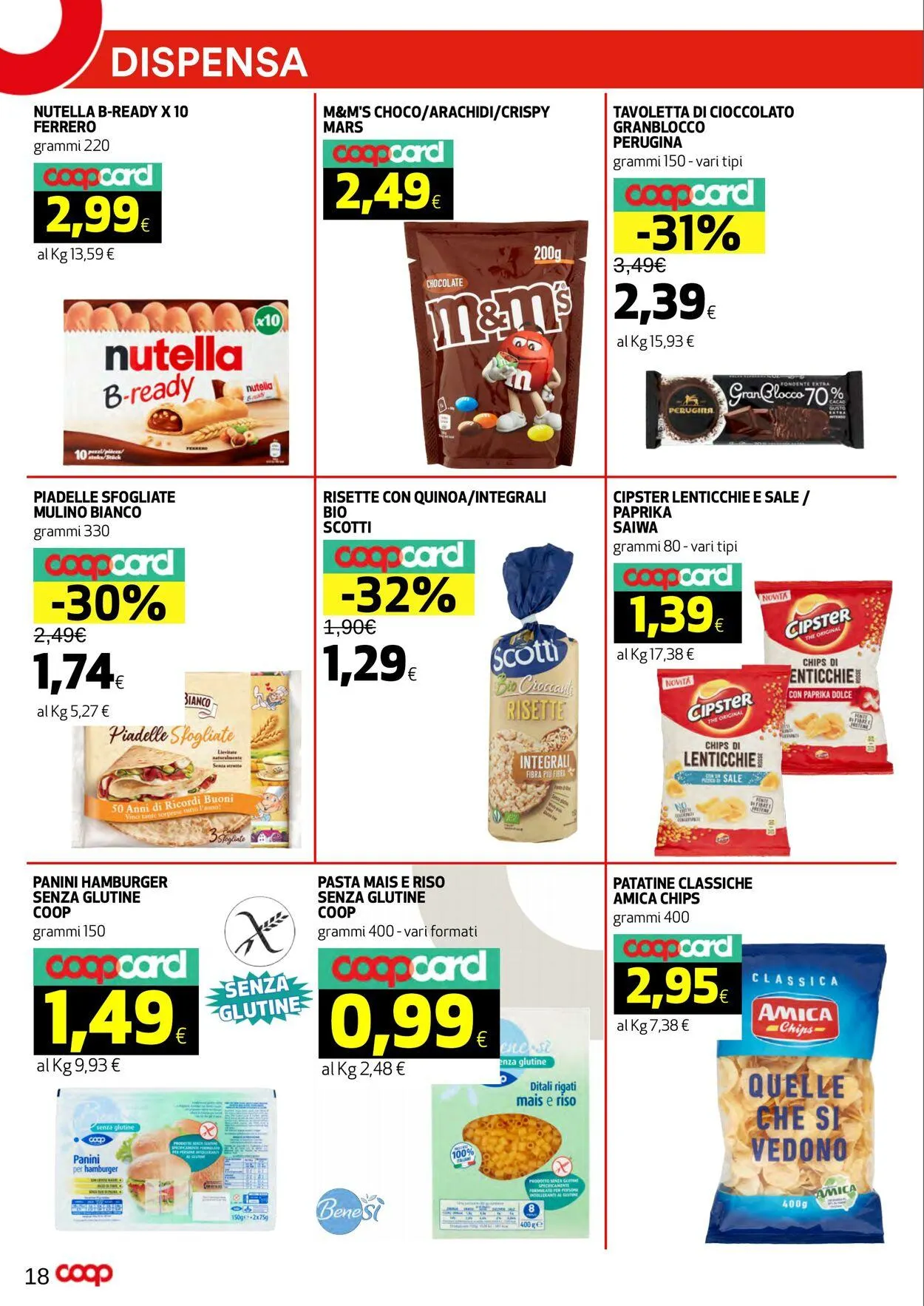 Coop Volantino attuale da 22 settembre a 1 ottobre di 2025 - Pagina del volantino 18