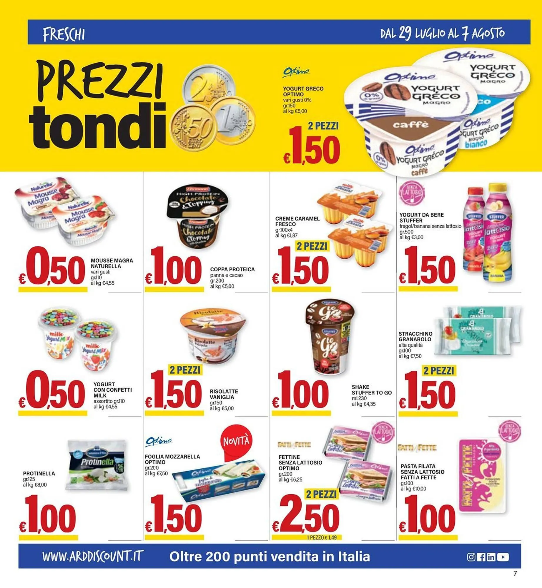Volantino Ard Discount da 29 luglio a 7 agosto di 2024 - Pagina del volantino 7