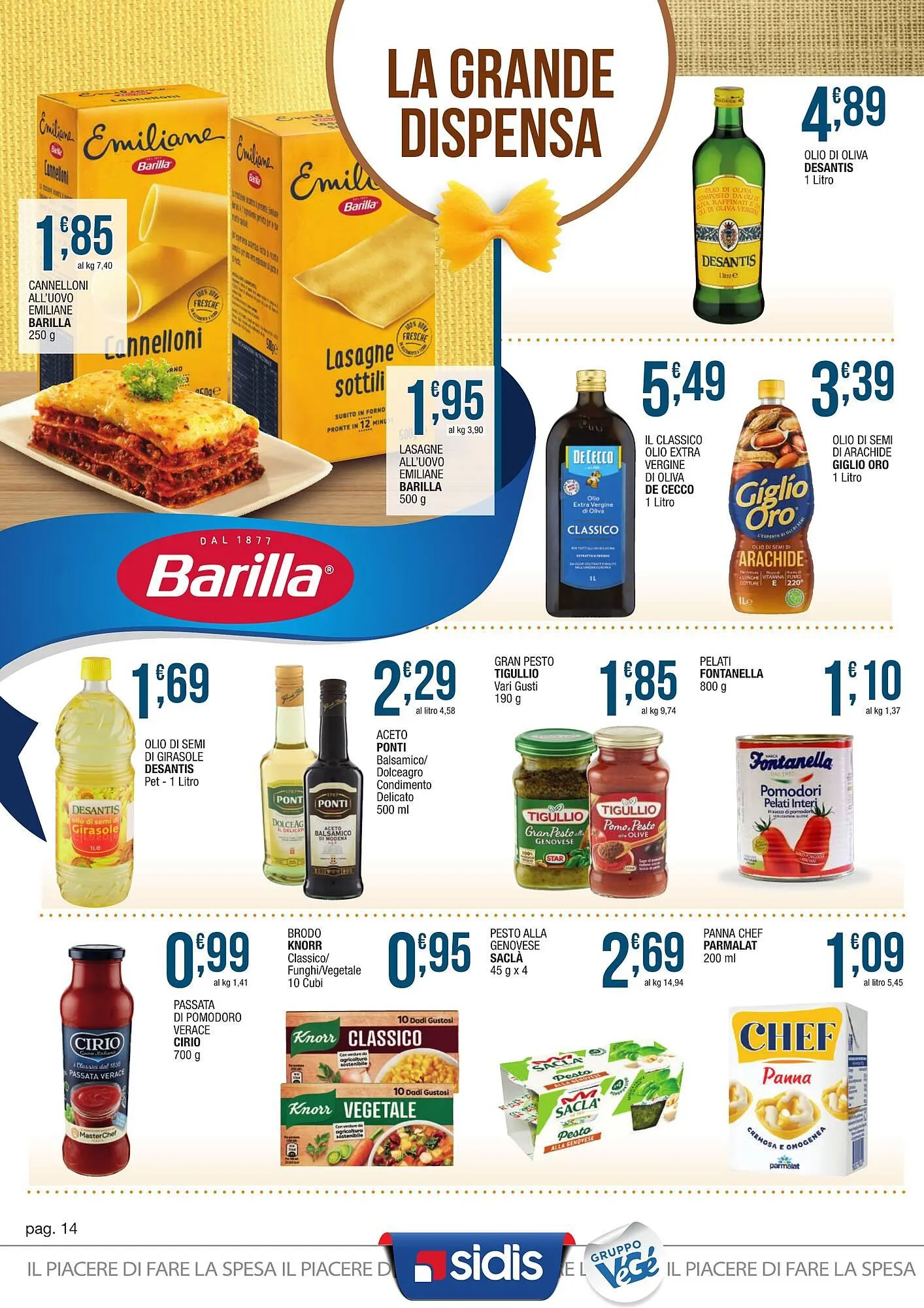 Volantino Maxi Sidis da 11 dicembre a 24 dicembre di 2025 - Pagina del volantino 14