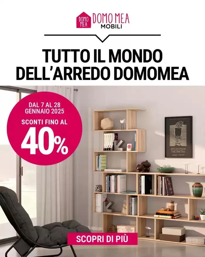 Tutto il mondo dell'arredo domoea da 7 gennaio a 28 gennaio di 2025 - Pagina del volantino 1
