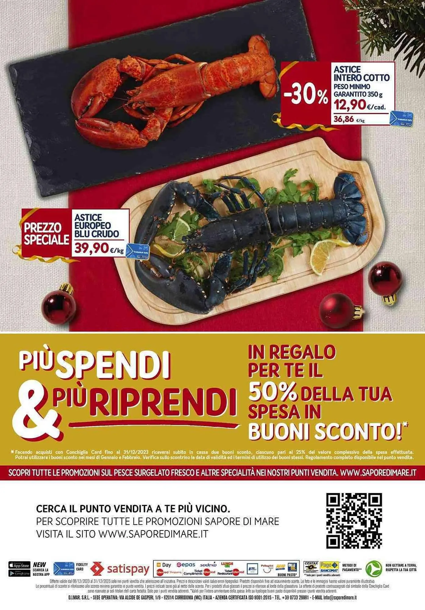 Volantino Sapore di Mare da 8 dicembre a 31 dicembre di 2023 - Pagina del volantino 16