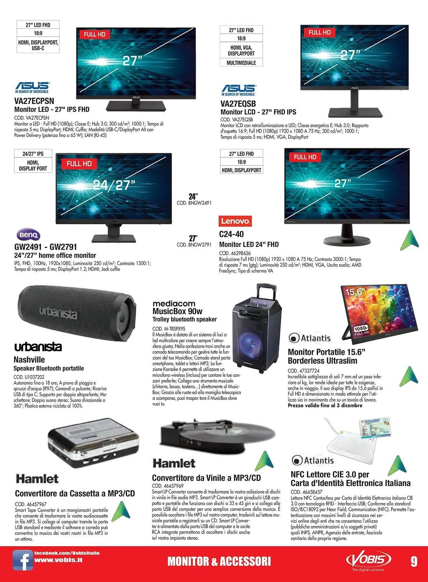 Volantino Vobis da 24 dicembre a 31 dicembre di 2025 - Pagina del volantino 9