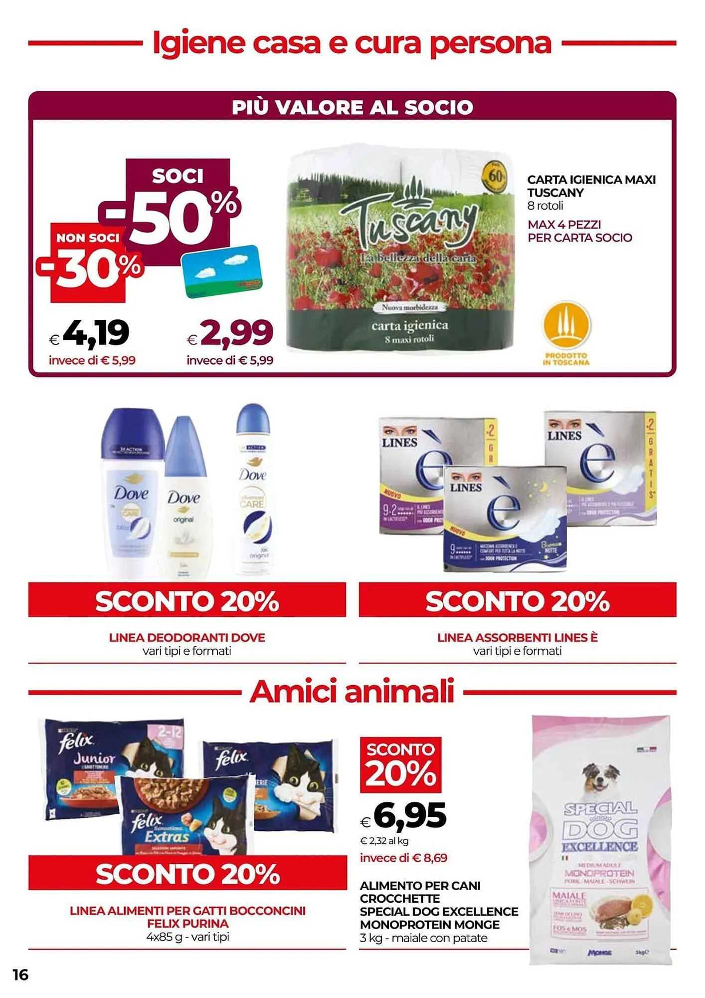 Volantino Unicoop da 24 luglio a 6 agosto di 2025 - Pagina del volantino 16