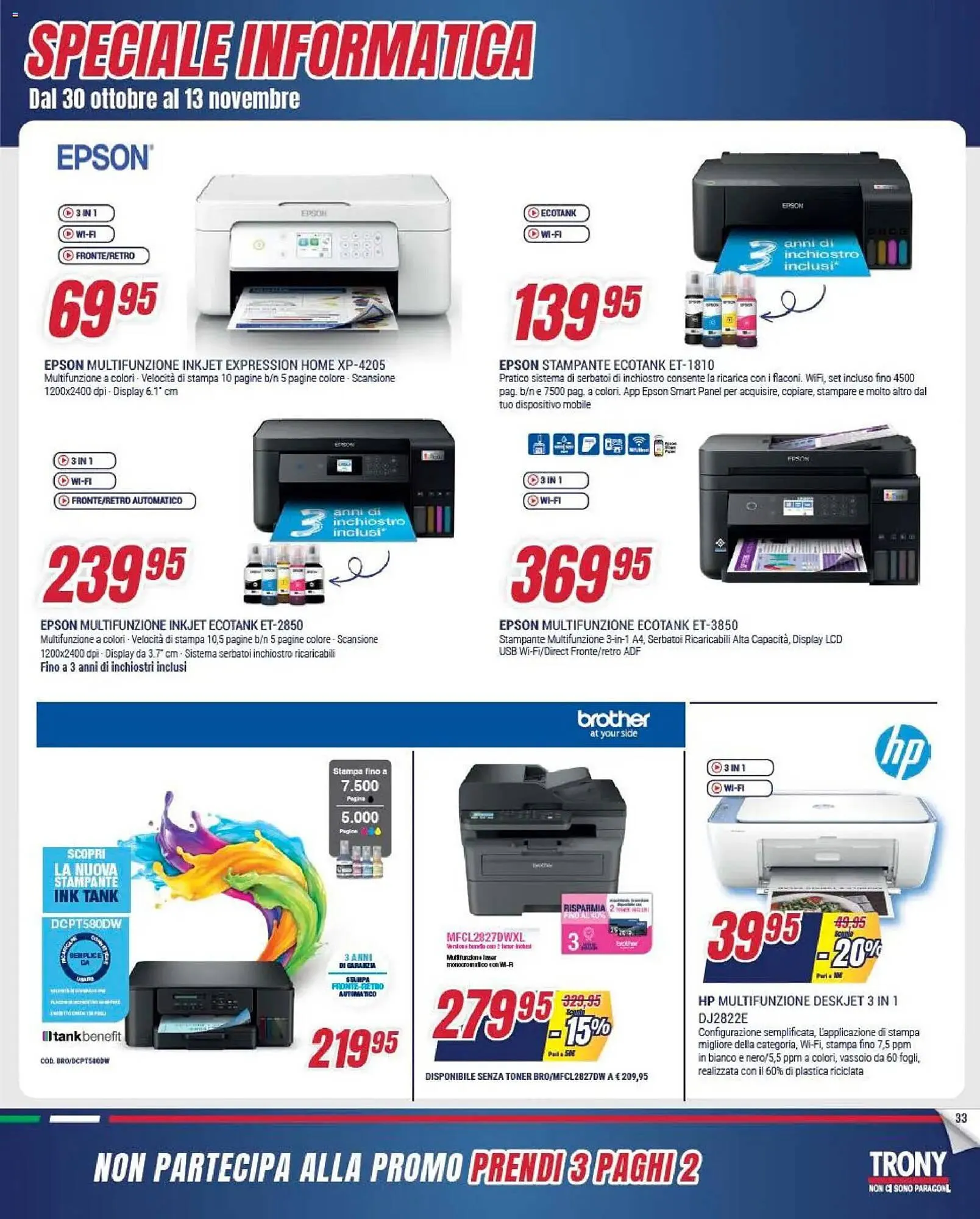 Volantino Trony da 30 ottobre a 24 novembre di 2025 - Pagina del volantino 33