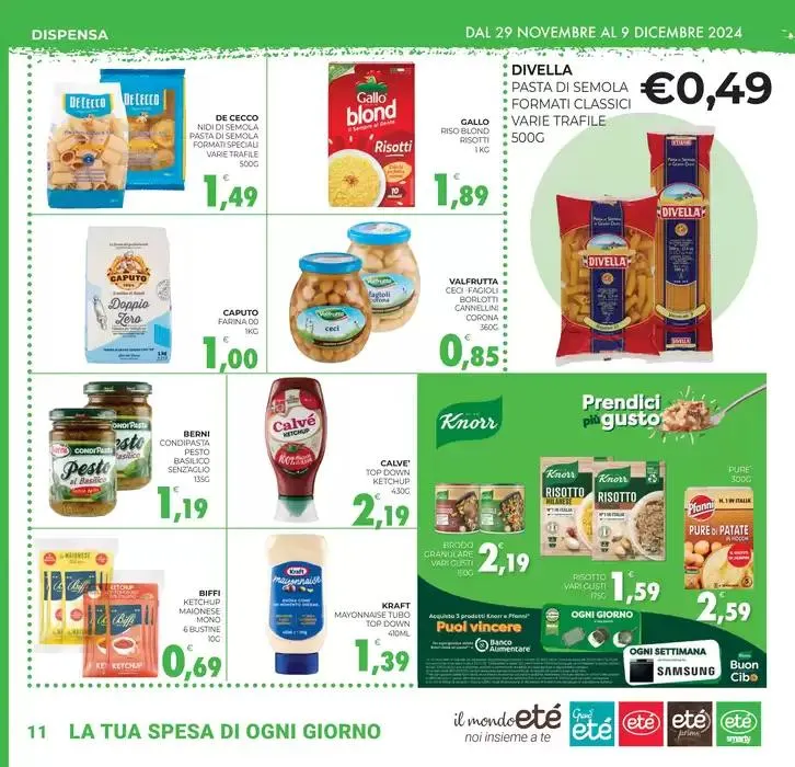 Qualita e prezzo bloccato da 29 novembre a 9 dicembre di 2024 - Pagina del volantino 11