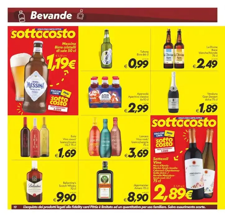 Sottocosto da 15 marzo a 24 marzo di 2025 - Pagina del volantino 12