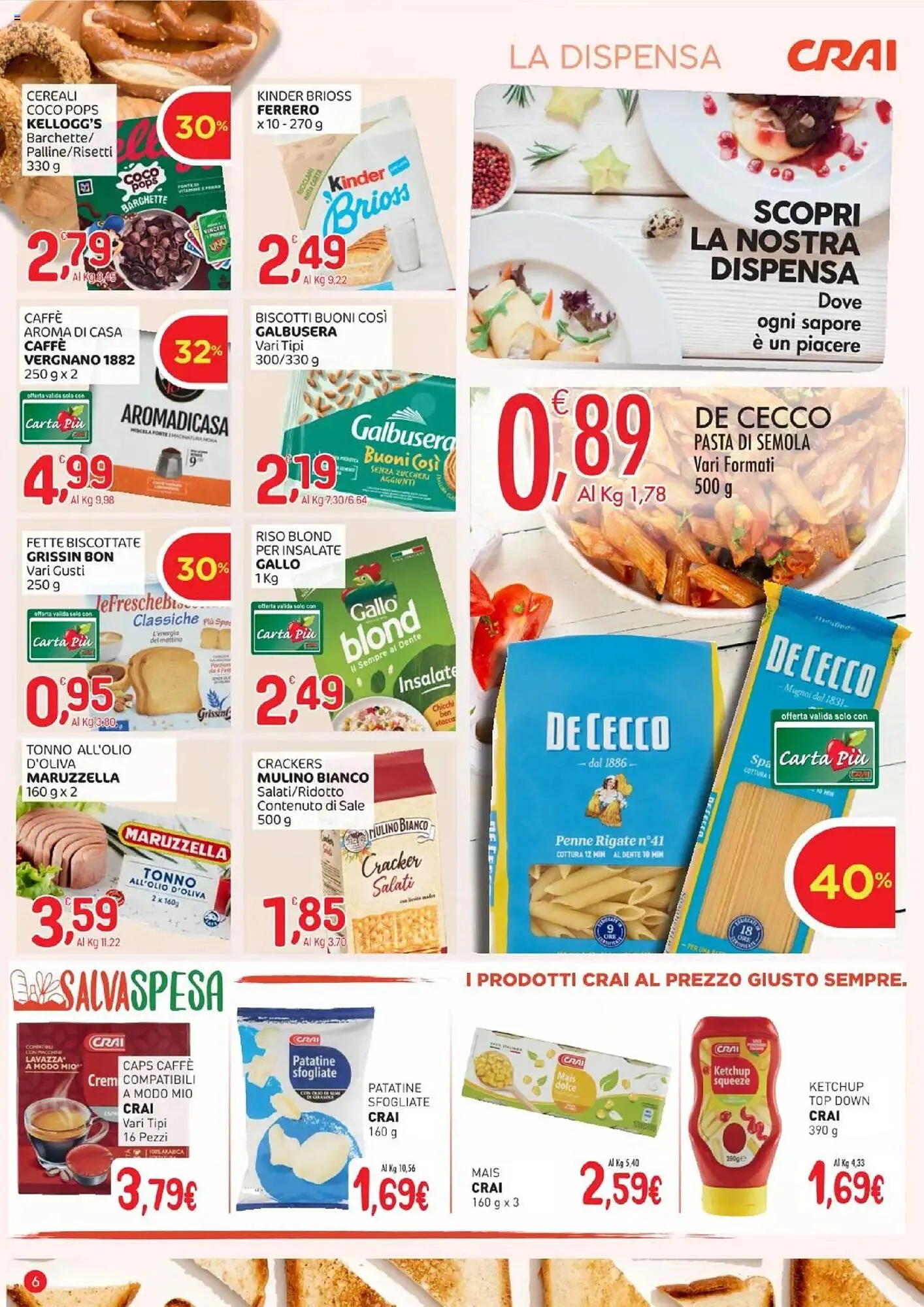 Volantino Crai da 12 giugno a 25 giugno di 2025 - Pagina del volantino 6