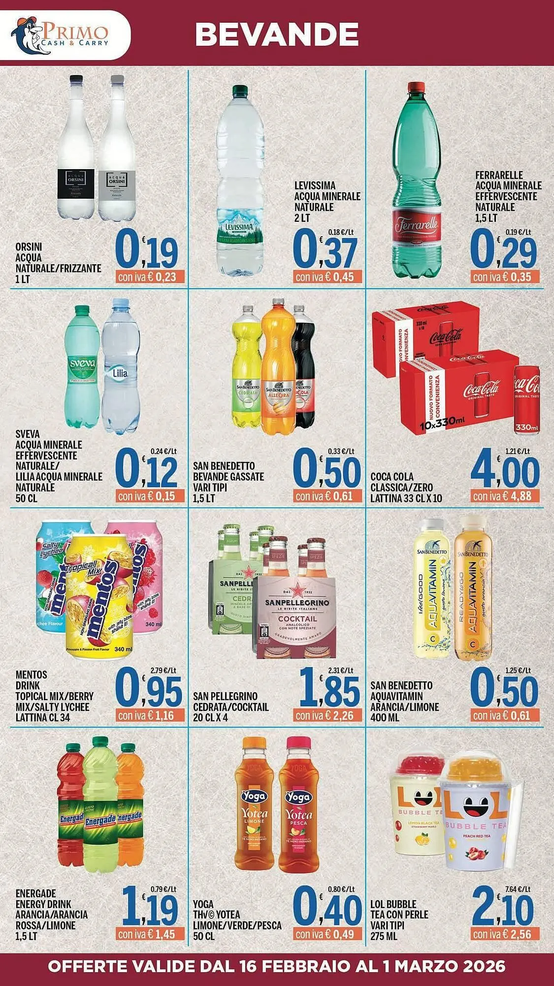 Volantino Gruppo Pascar da 16 febbraio a 1 marzo di 2026 - Pagina del volantino 8