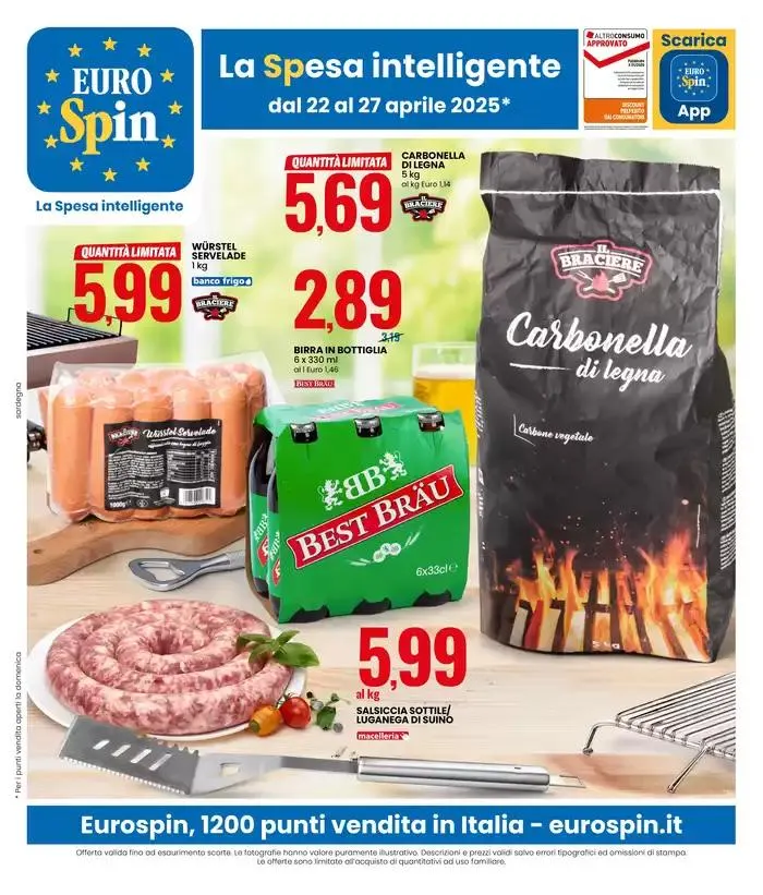 Speciale grigliata e speciale Radames da 22 aprile a 27 aprile di 2025 - Pagina del volantino 1