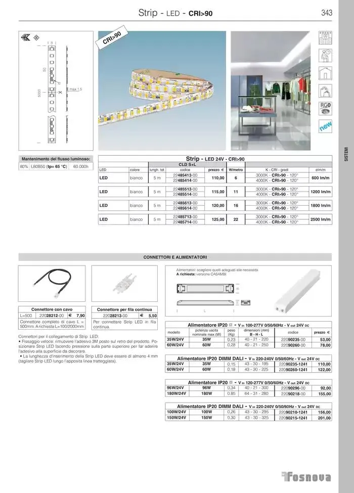 Fosnova LED 24/25 da 16 gennaio a 31 ottobre di 2025 - Pagina del volantino 345
